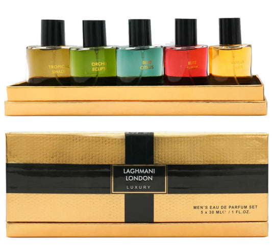Laghmani London Luxury (Mens 5pcs 30ml Gift Set) Fine Perfumery